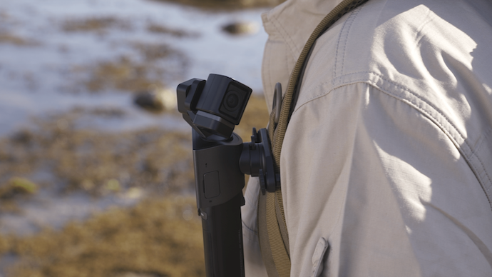 小型ジンバルカメラ SNAP G / バックパックマウント付 SNAP Gバックパックマウント – シンクウェア公式ストア